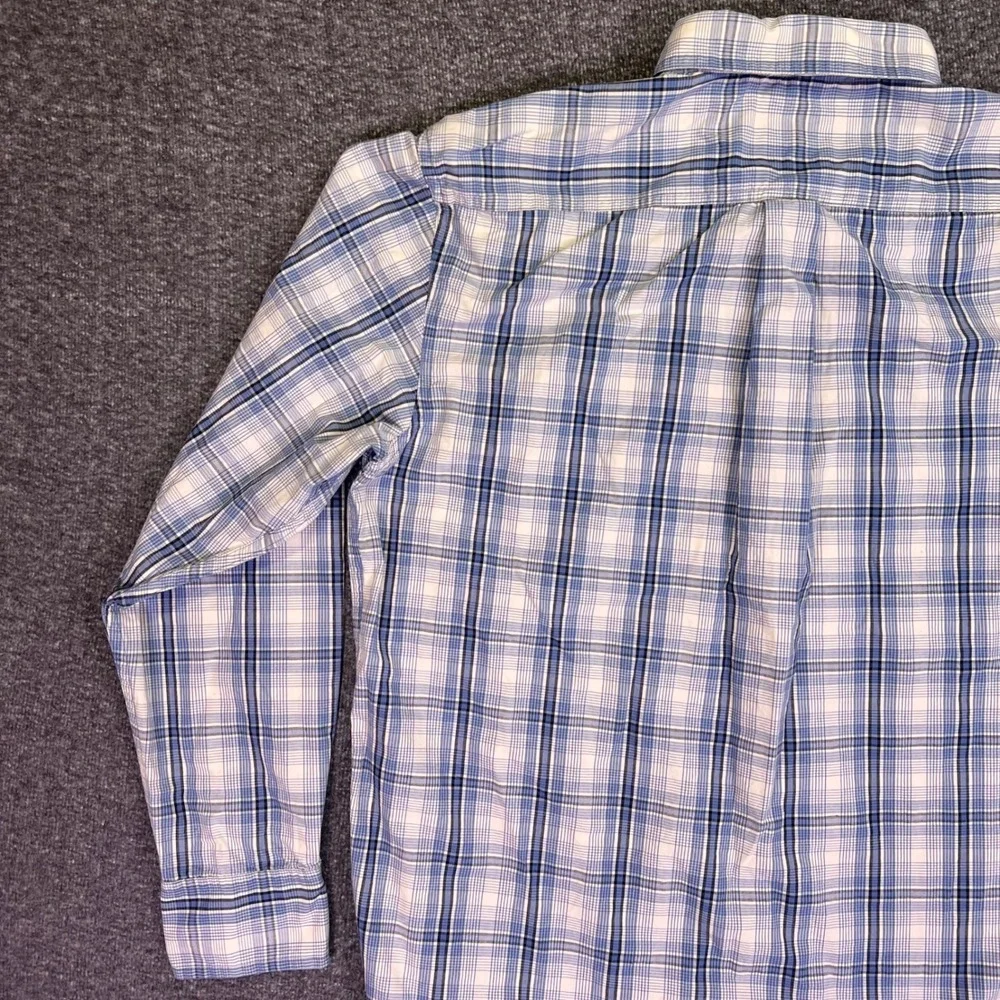 Timberland Shirt Mens‎ L Plaid Hiking Casual Rugged Cotton Long Sleeve Outdoors